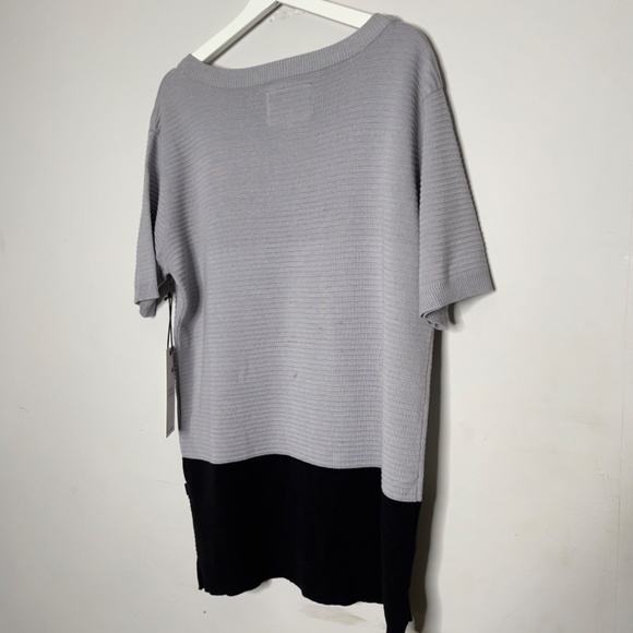 NANA JUDY Colour Block Knit Short Sleeve Shirt - Picture 6 of 6
